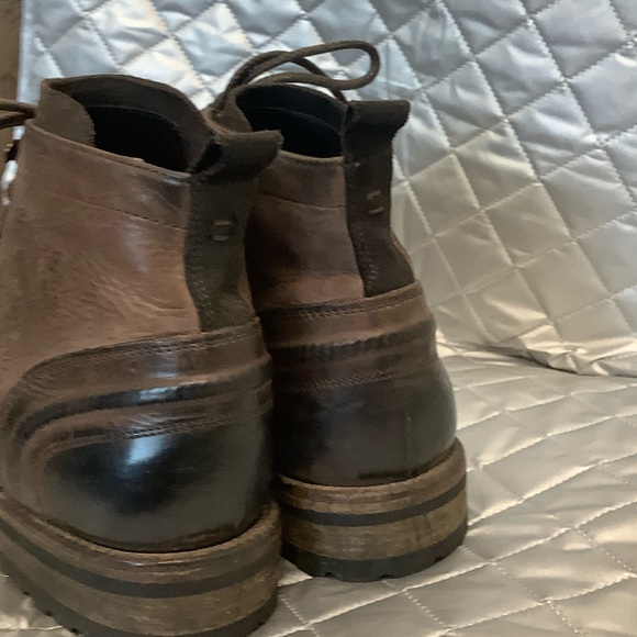 Dolce & Gabbana Brown Factory Worn Look Leather Men's Ankle Boots, Size 9 - Picture 16 of 16